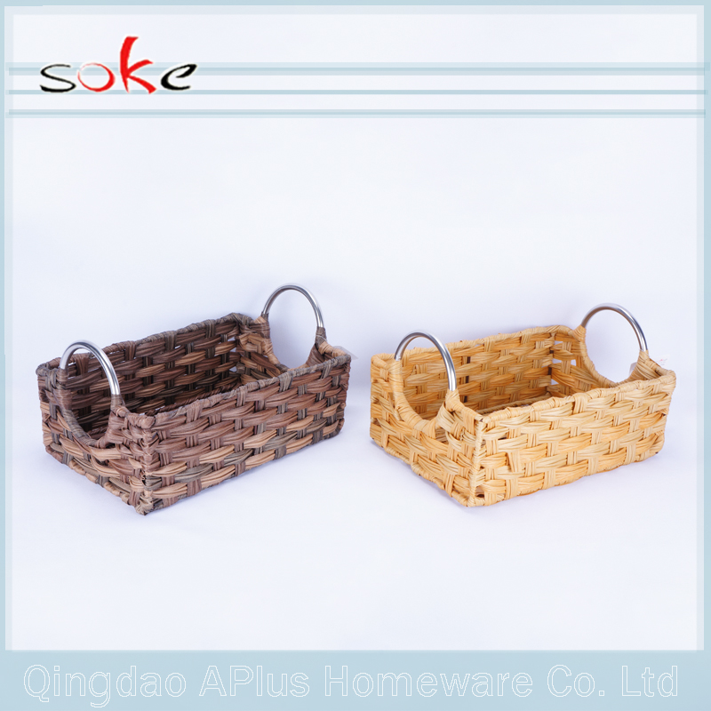 Newly Excellent Quality PE pipe woven storage baskets